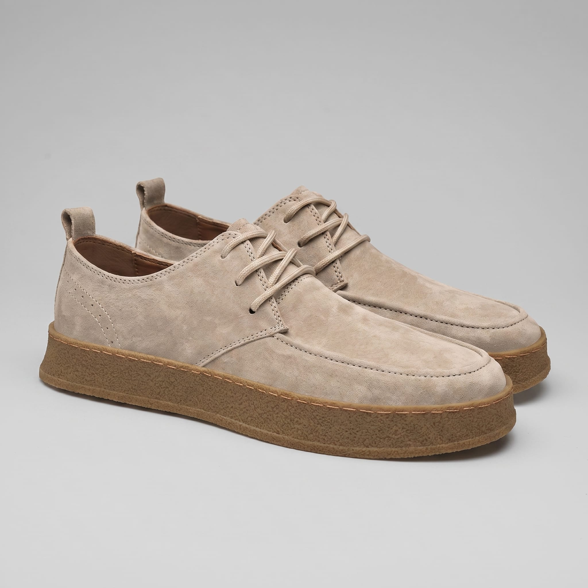 Enrique Faux Suede Lace-Up Casual Shoes_7