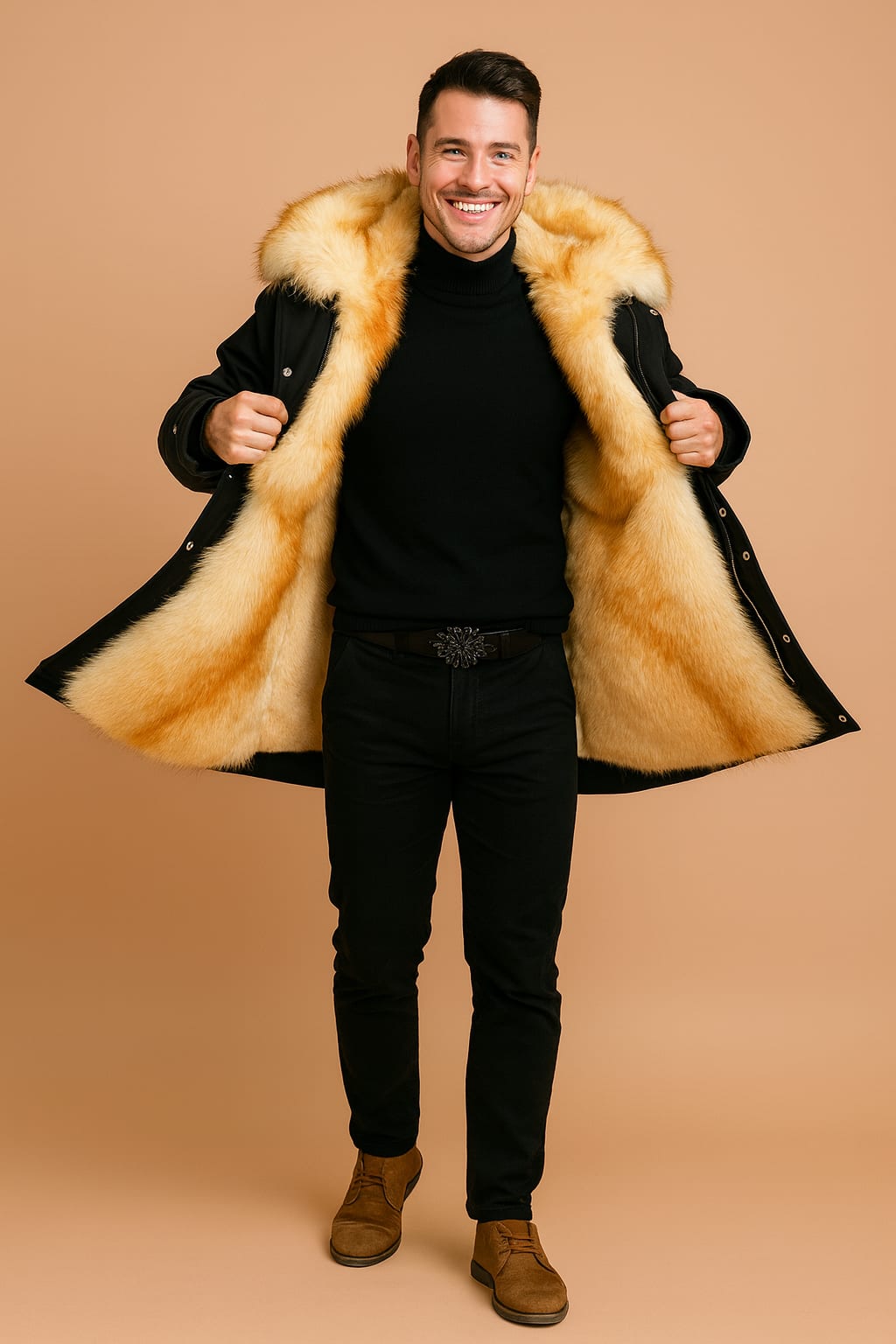 Denton Faux Fur Hooded Winter Parka_2