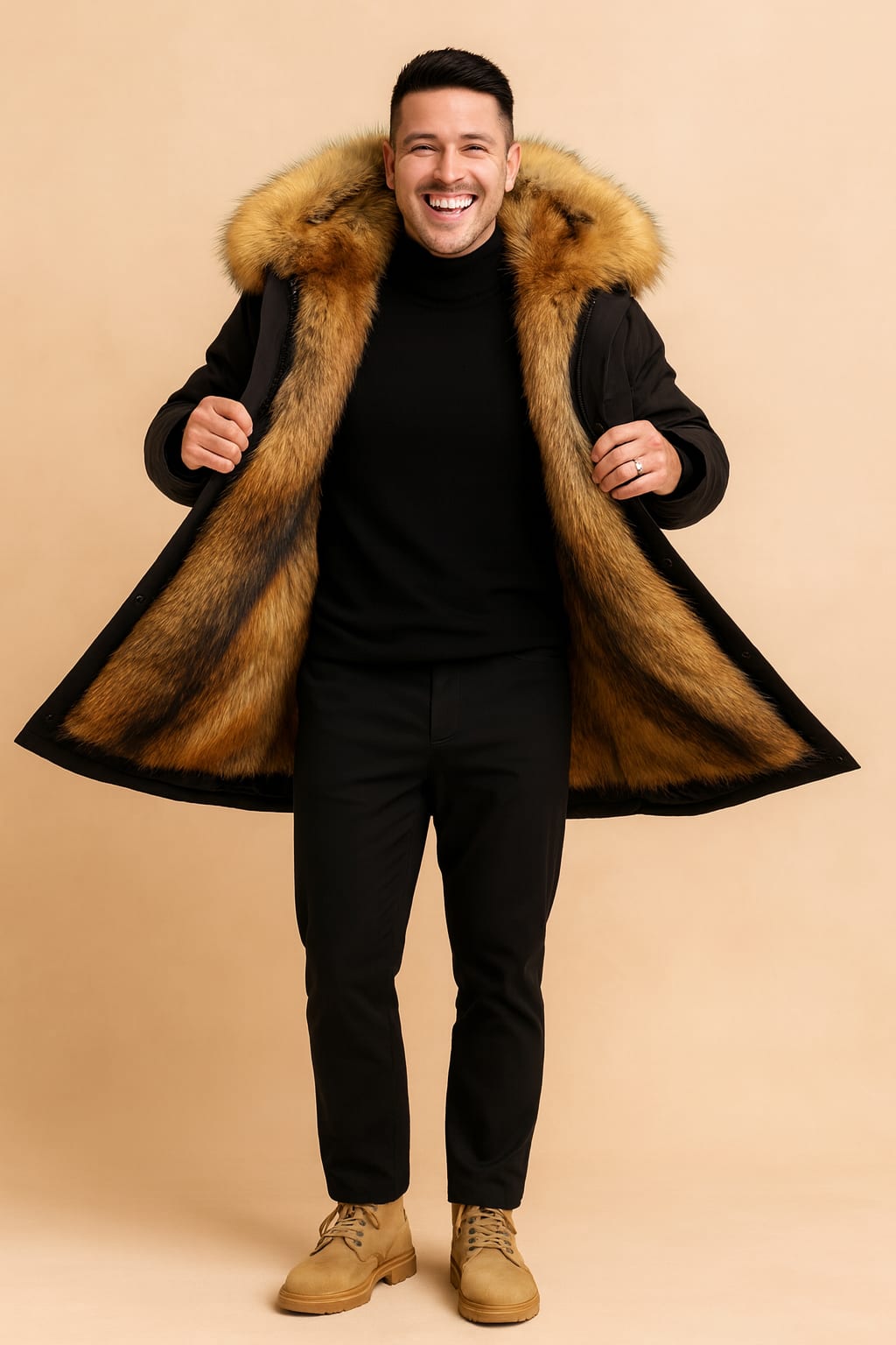 Denton Faux Fur Hooded Winter Parka_3