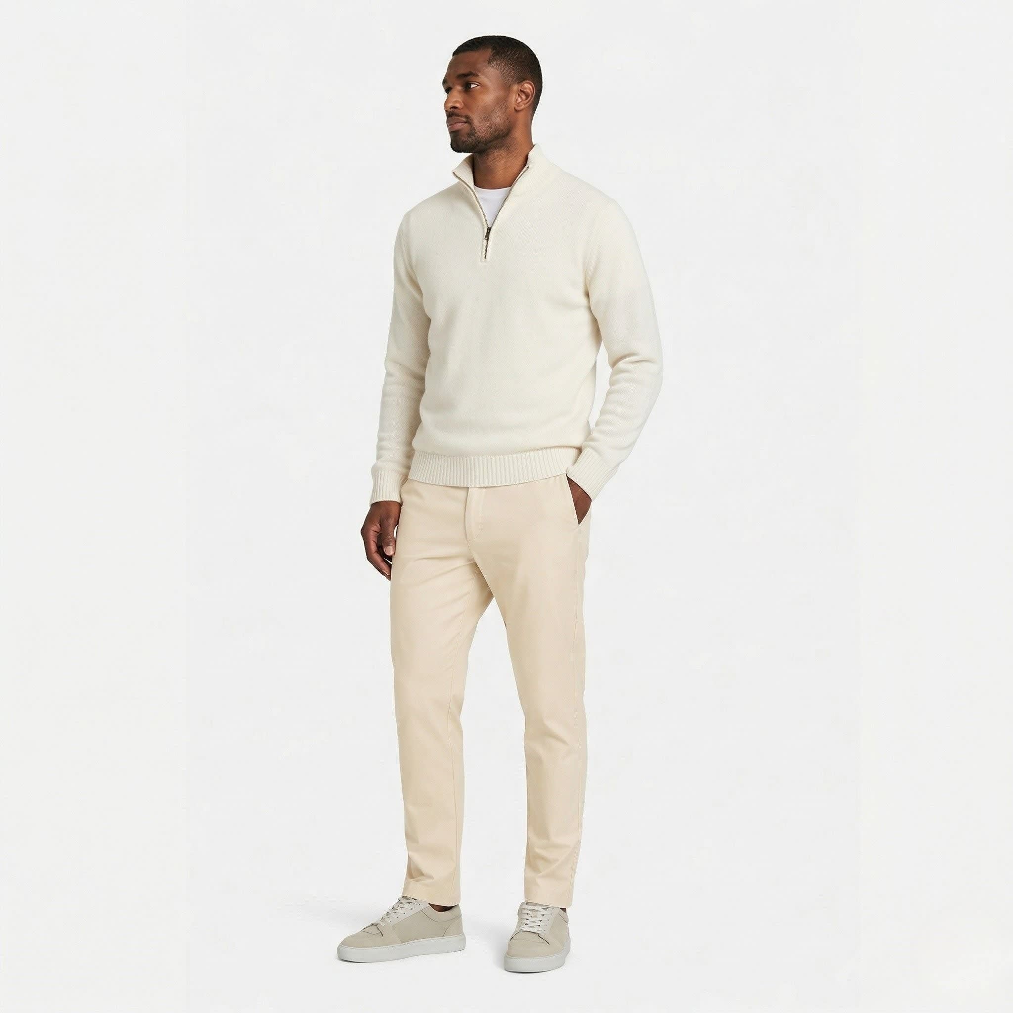 August Zip Up Knit Sweater_5