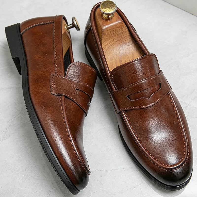 Walter Slip On Penny Loafers_1