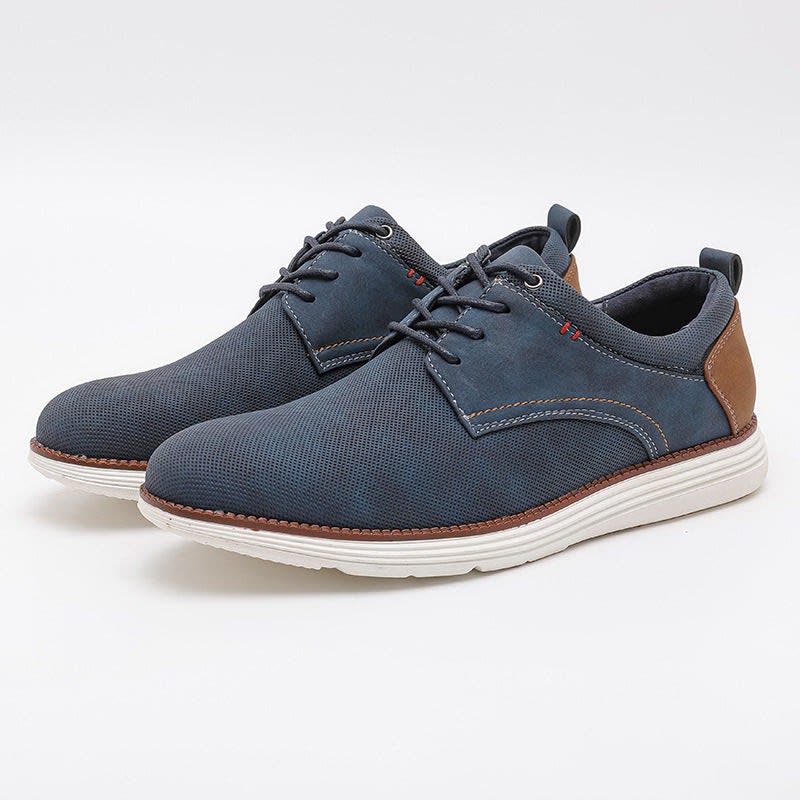 Nathaniel Perforated Lace Up Casual Shoes_1