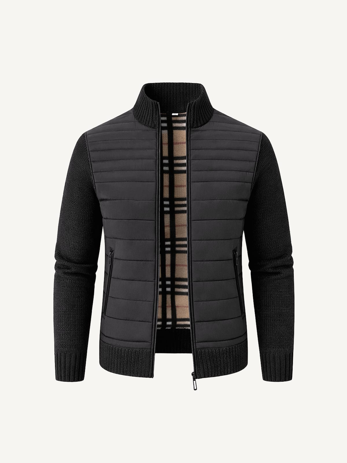 Corey Quilted Knit Sleeve Jacket_11
