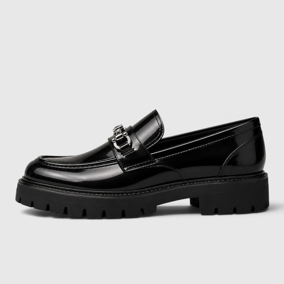 Julian Chunky Sole Horsebit Loafers_6