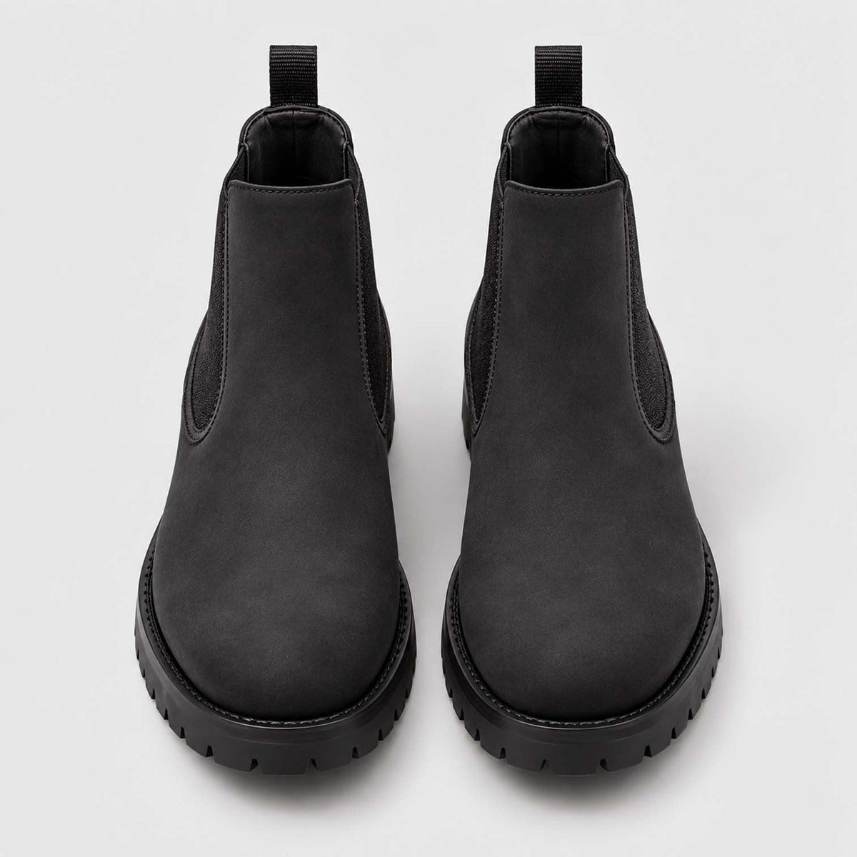 Nolan Suede Lug Sole Chelsea Boots_3