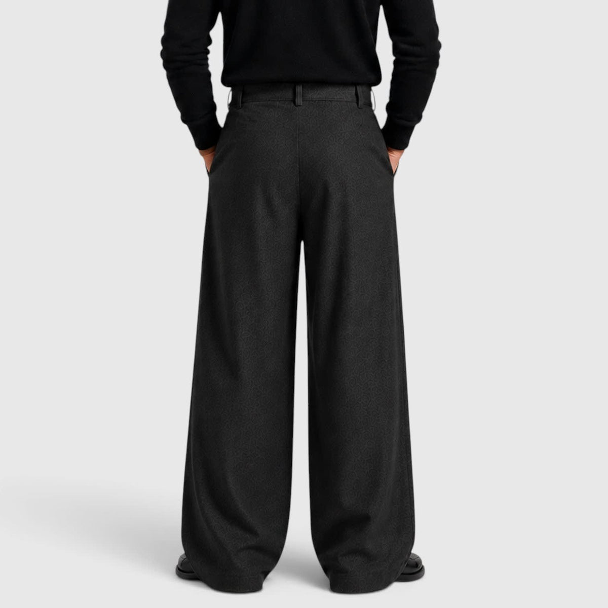 Sergio Belted Wide Leg Trousers_6
