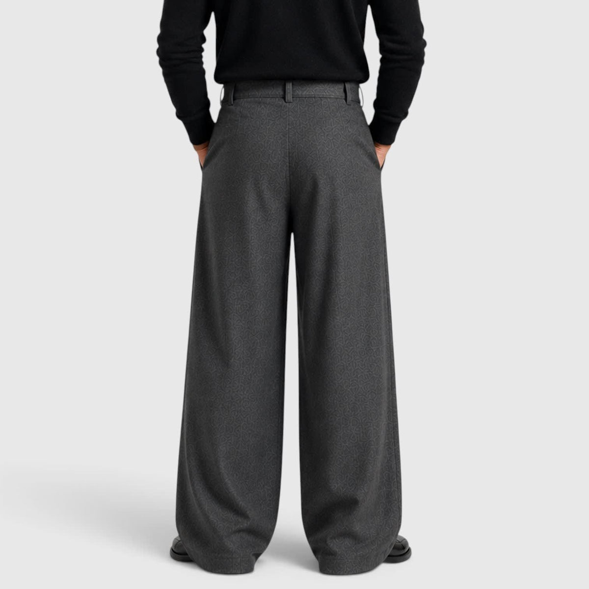 Sergio Belted Wide Leg Trousers_9