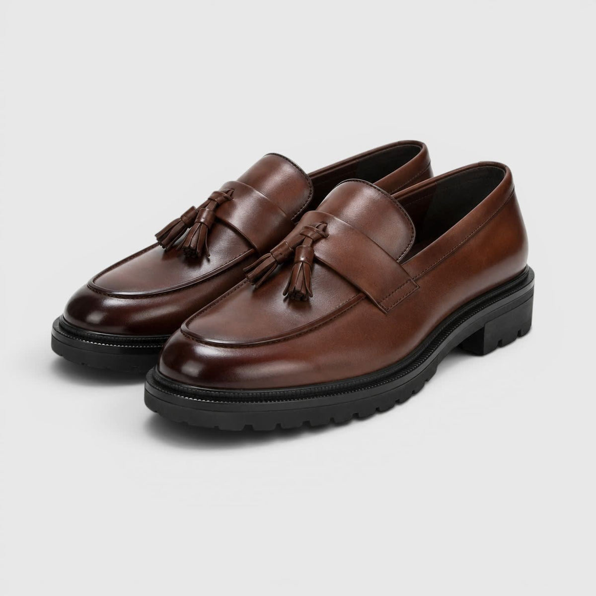 Carter Leather Tassel Loafers_5