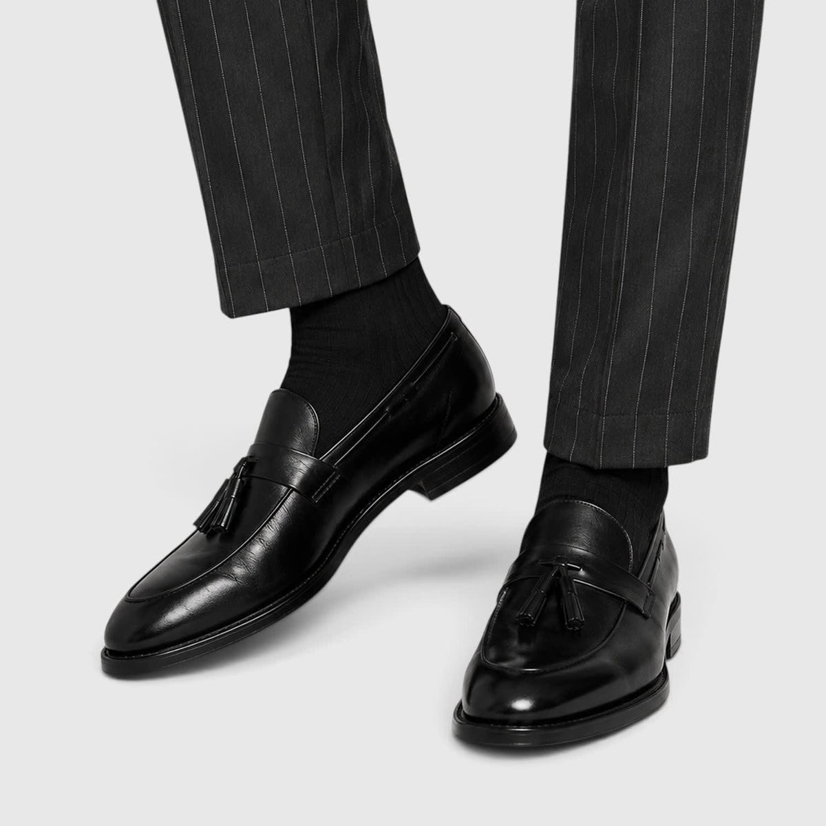 Ronald Leather Tassel Loafers_4