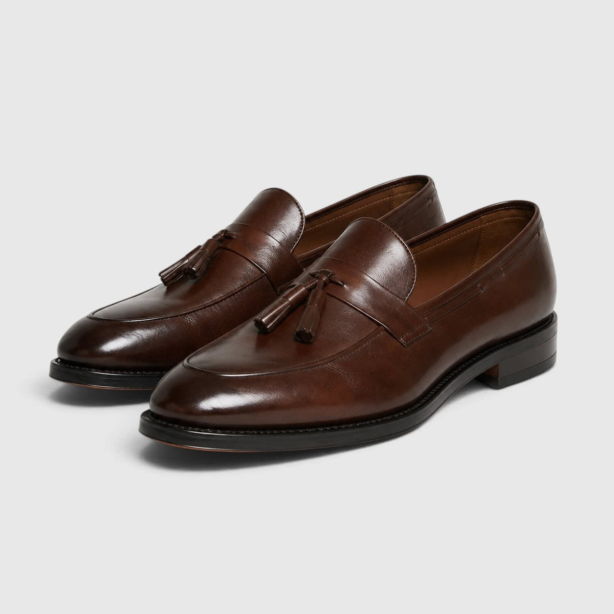 Ronald Leather Tassel Loafers_5