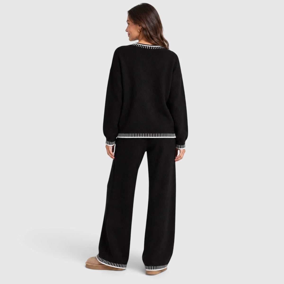 Leanne Contrast Stitch Knit Lounge Set_4