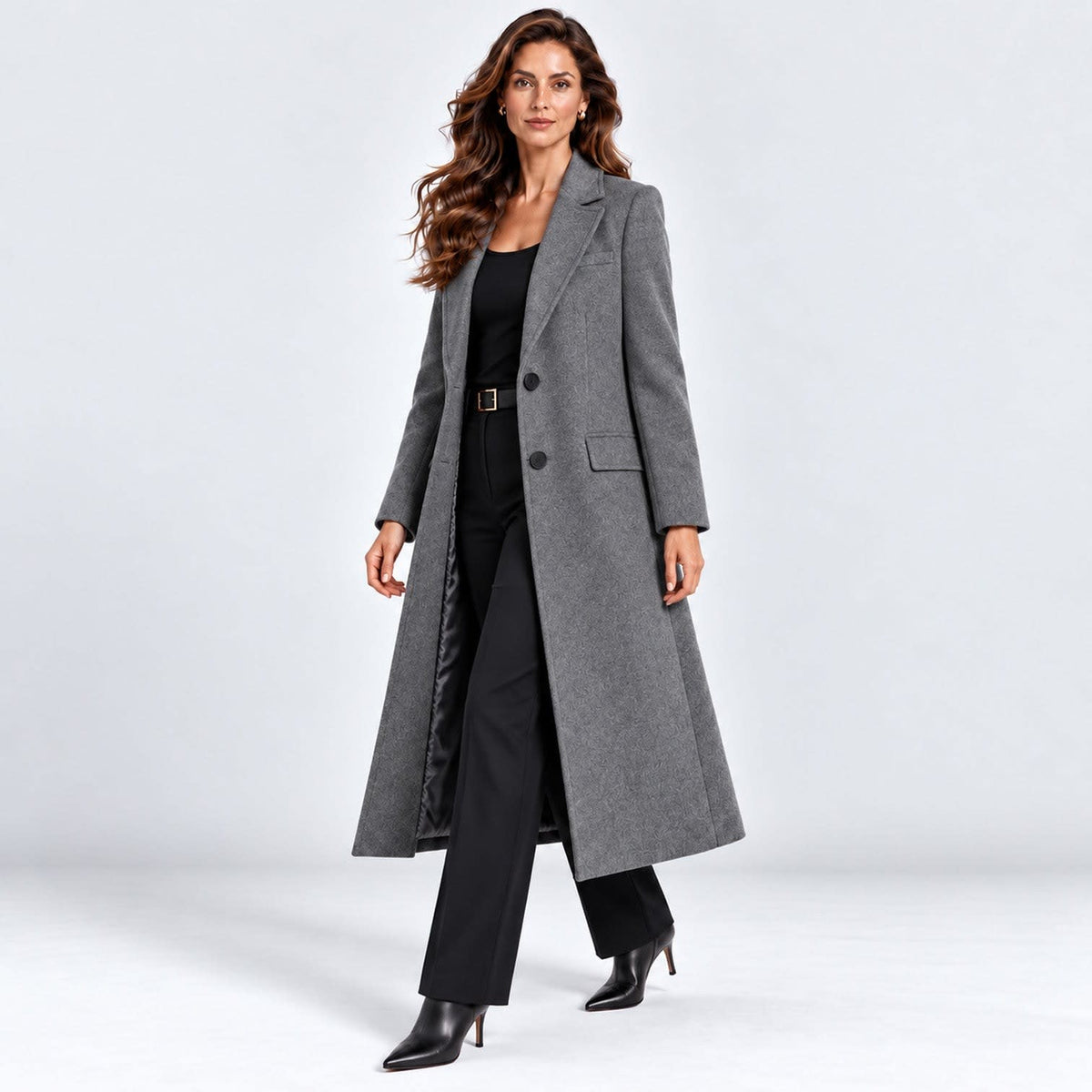 Katrina Long Tailored Wool Blend Coat_19