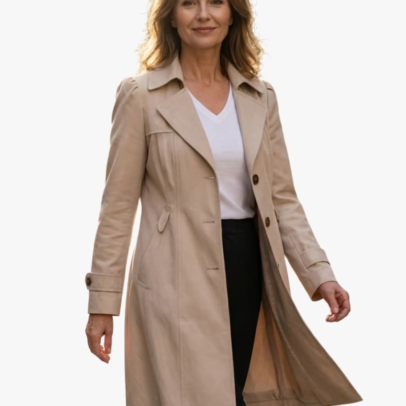 Juniper Tailored Longline Trench Coat_1
