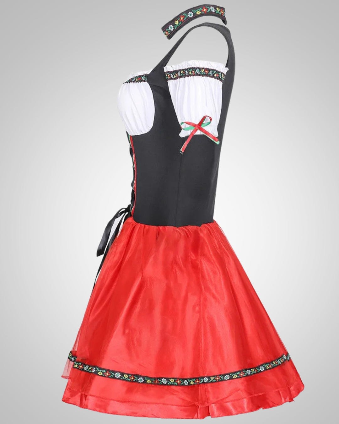 Tove Lace-Up Tulle Oktoberfest Dress_3