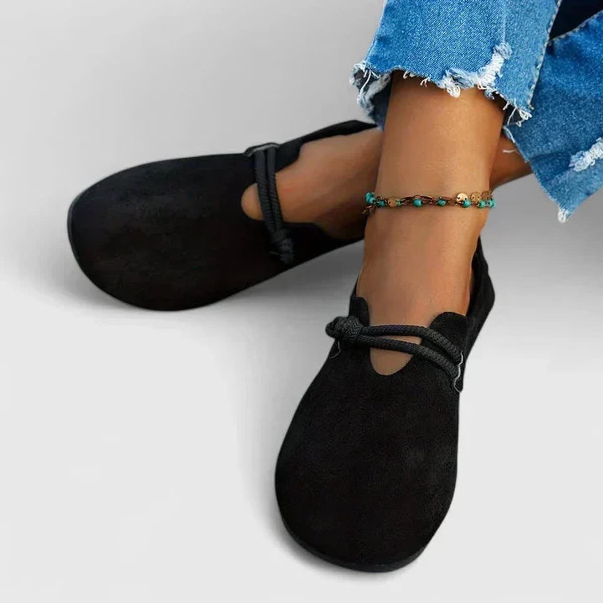 Maggie Wide Toe Box Slip-On Orthopedic Flats_2