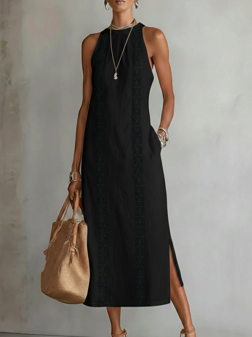 Sophia Grace Sleeveless Midi Dress