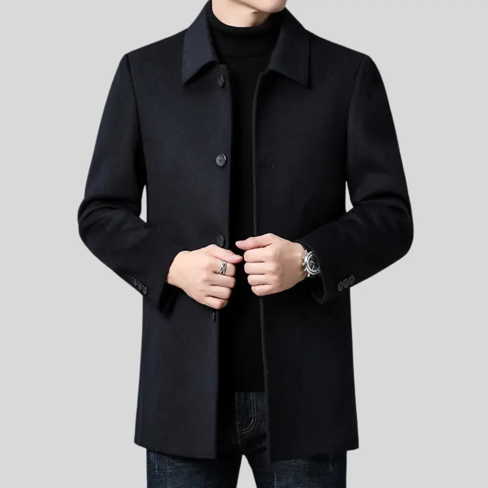 Finnian Wool Blend Overcoat_4