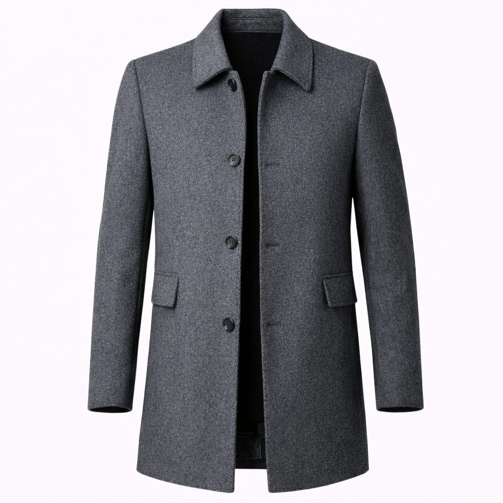 Finnian Wool Blend Overcoat_6