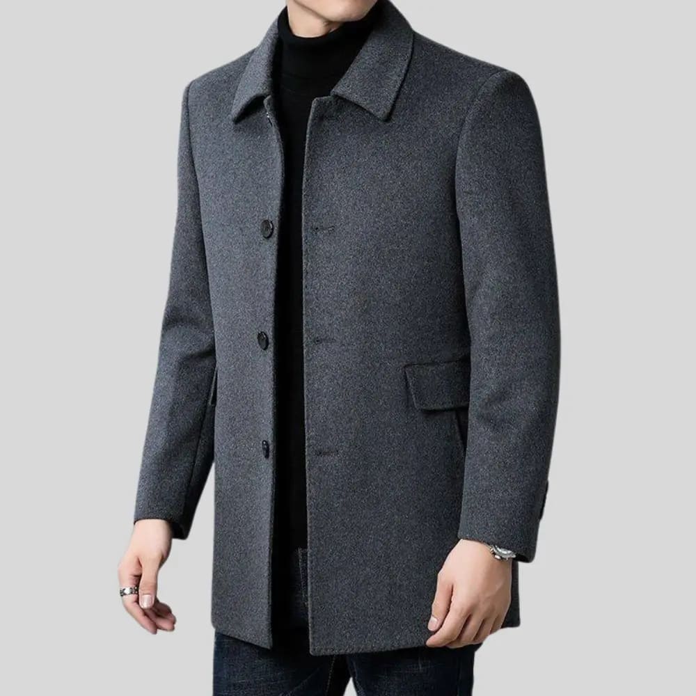 Finnian Wool Blend Overcoat_7