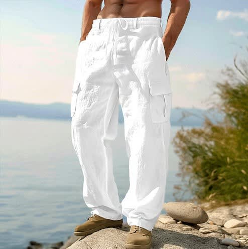 Evan Relaxed Fit Drawstring Cargo Pants_6