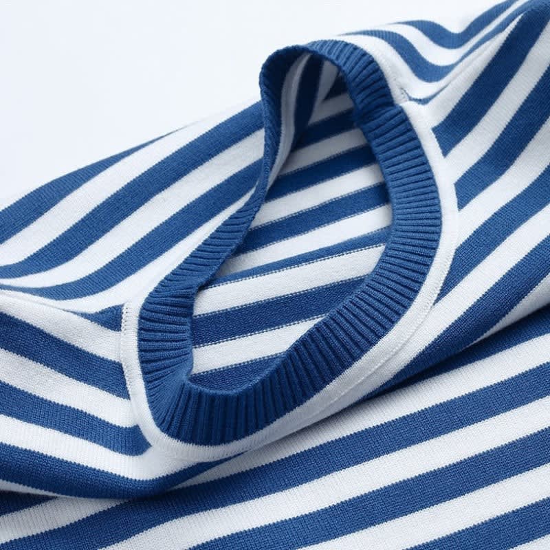 Hermine Striped Crew Neck Sweater_4
