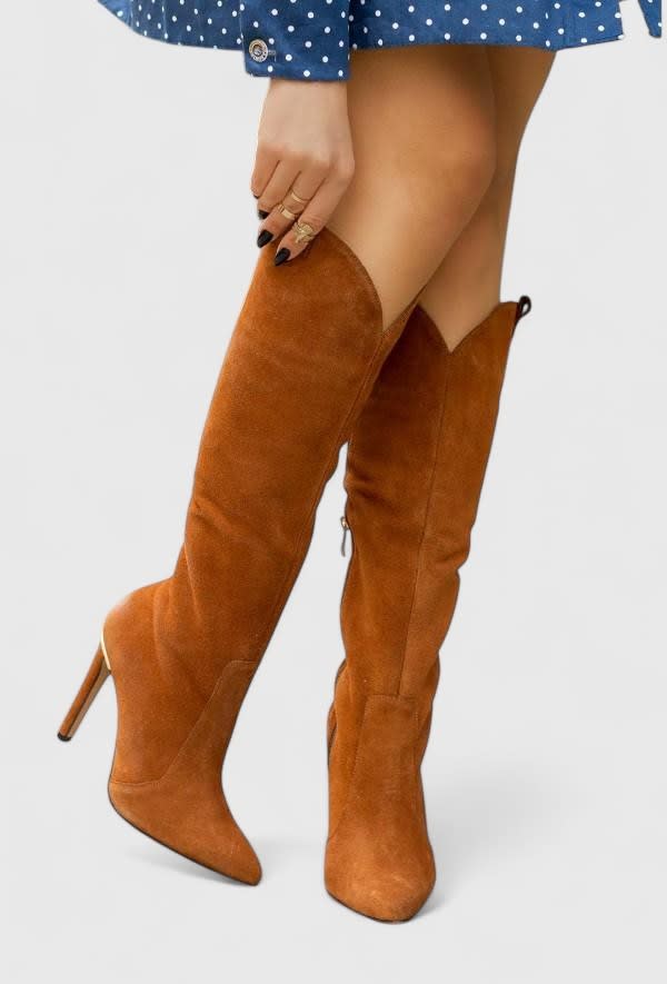 Orla Pointed Toe Knee High Boots_5