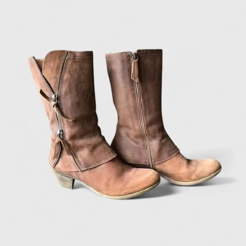 Annabella Orthopedic Western Boots_1