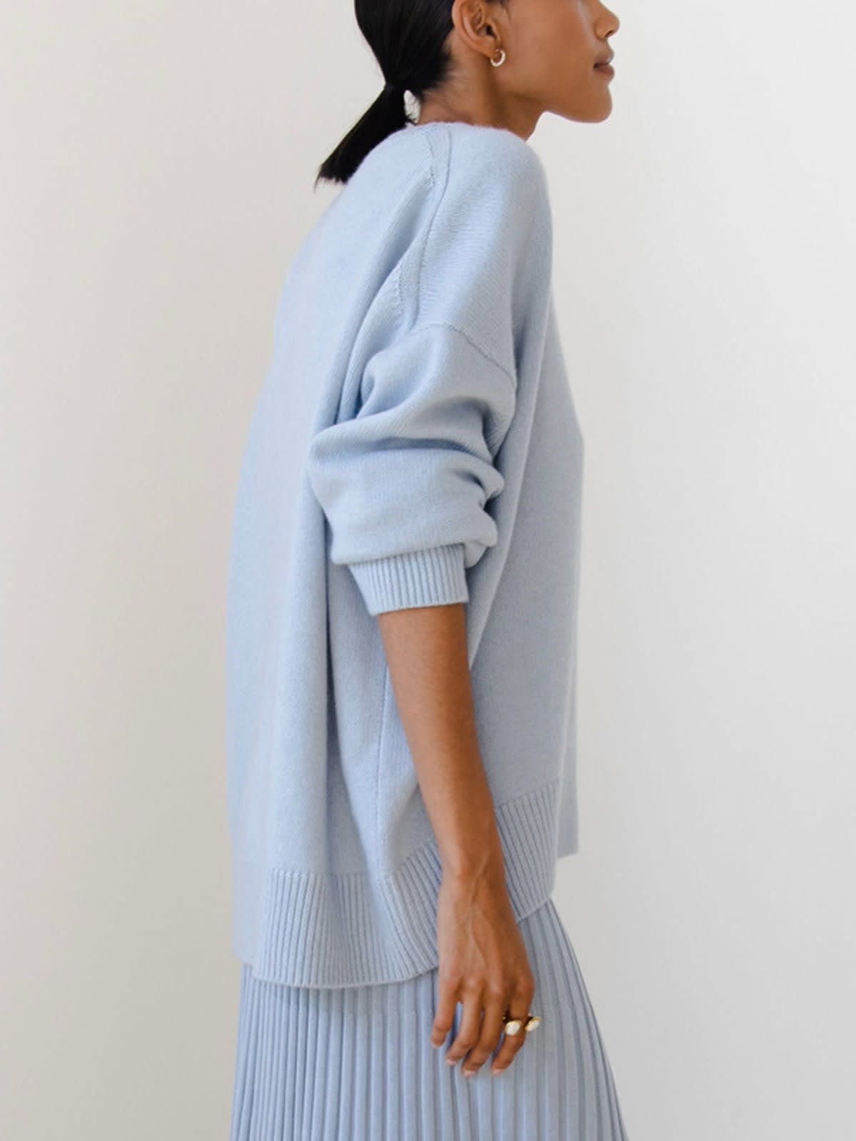 Justine Oversized Crewneck Knit Sweater_5