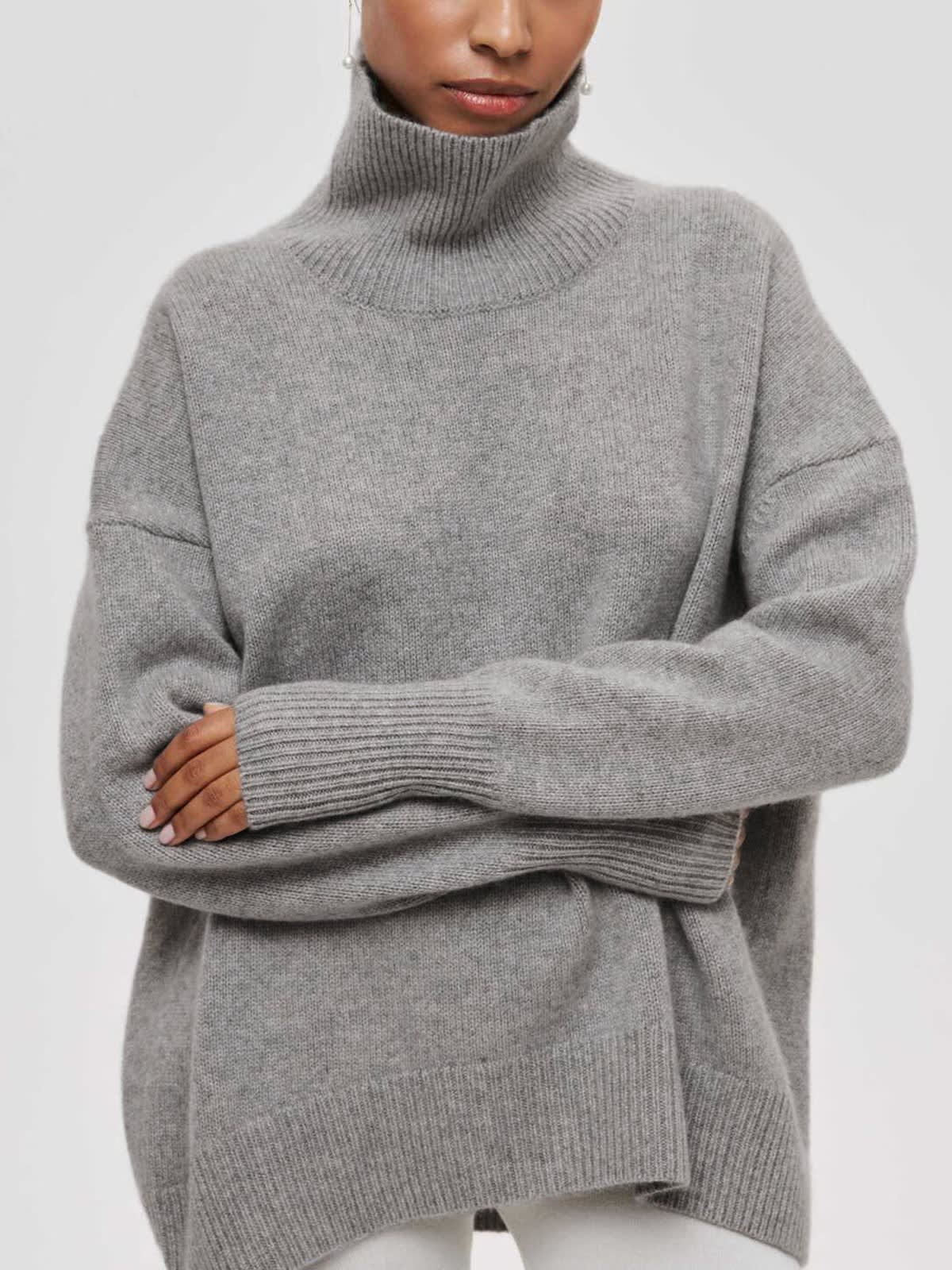 Braelyn Oversized Turtleneck Sweater_7