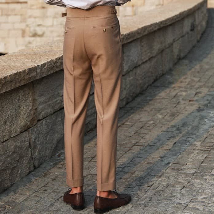Stephen High Waist Pleated Trousers_4