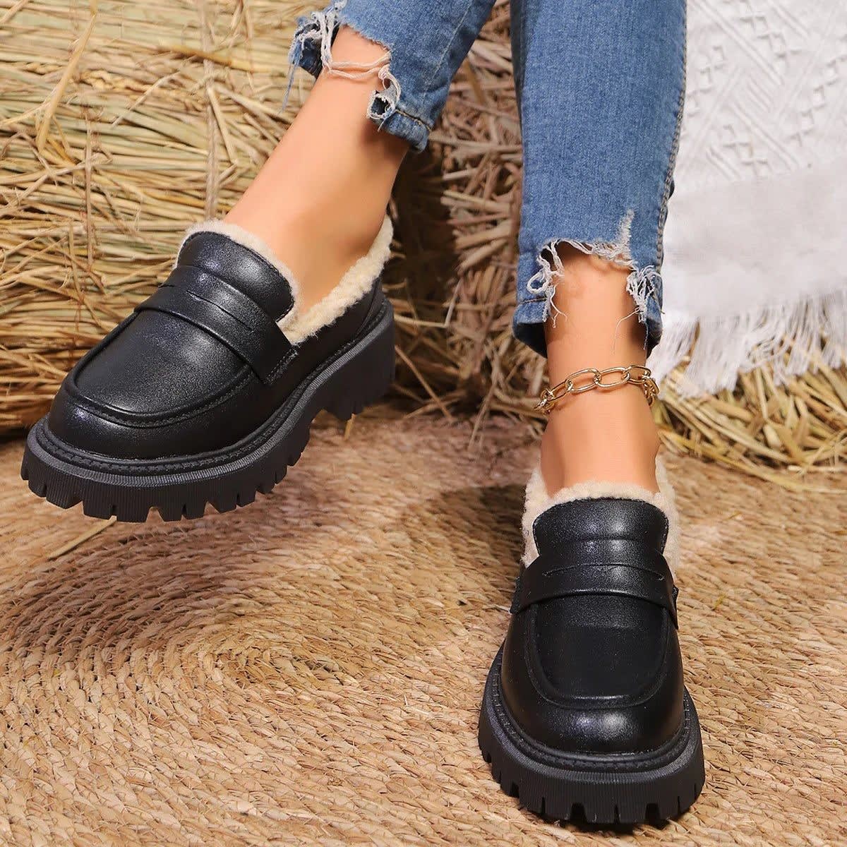 Marcia Fleece Lined Platform Loafers_6