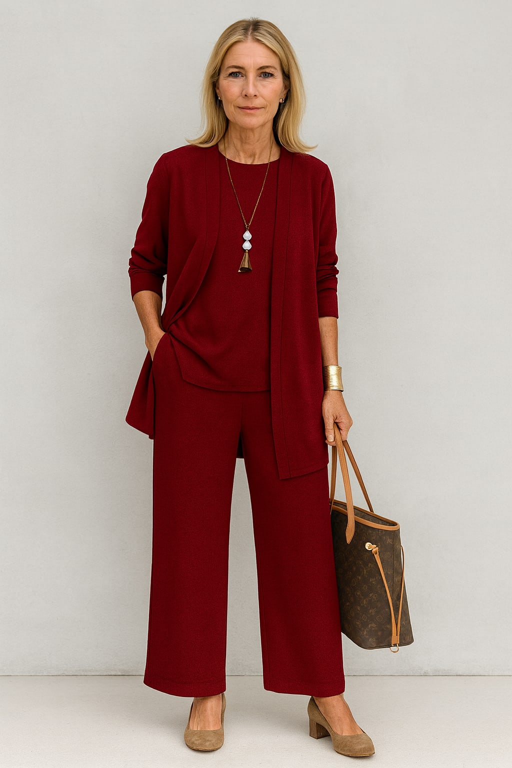 Dorothy Longline Cardigan Matching Set_3