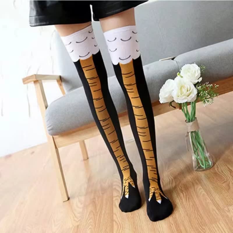 Runa Funny Chicken Claw Socks_6