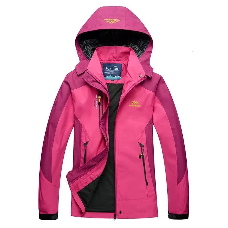 Flora Sporty Hooded Ski Jacket For Winter_6