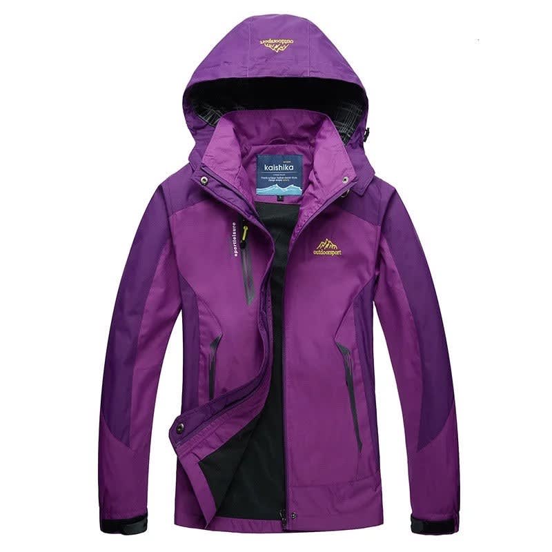 Flora Sporty Hooded Ski Jacket For Winter_7
