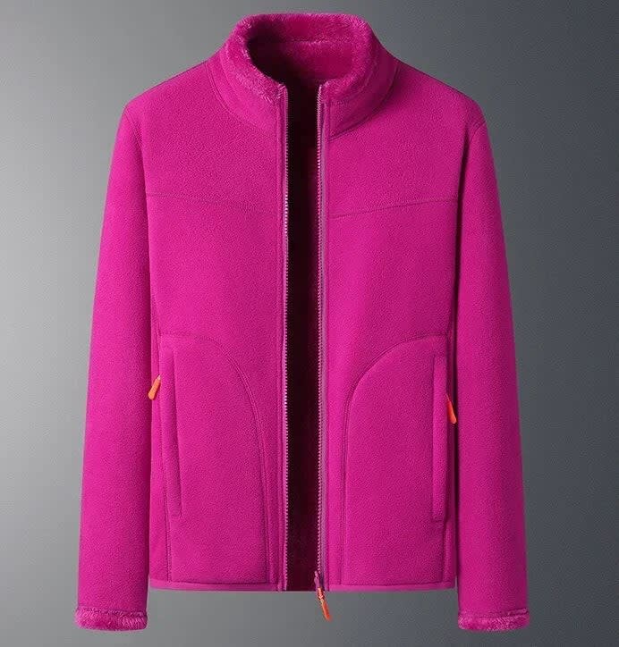 Daphne Full Zip Fleece Ski Jacket For Winter_5