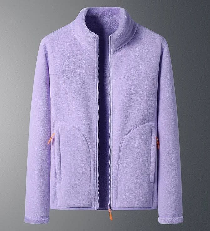 Daphne Full Zip Fleece Ski Jacket For Winter_6