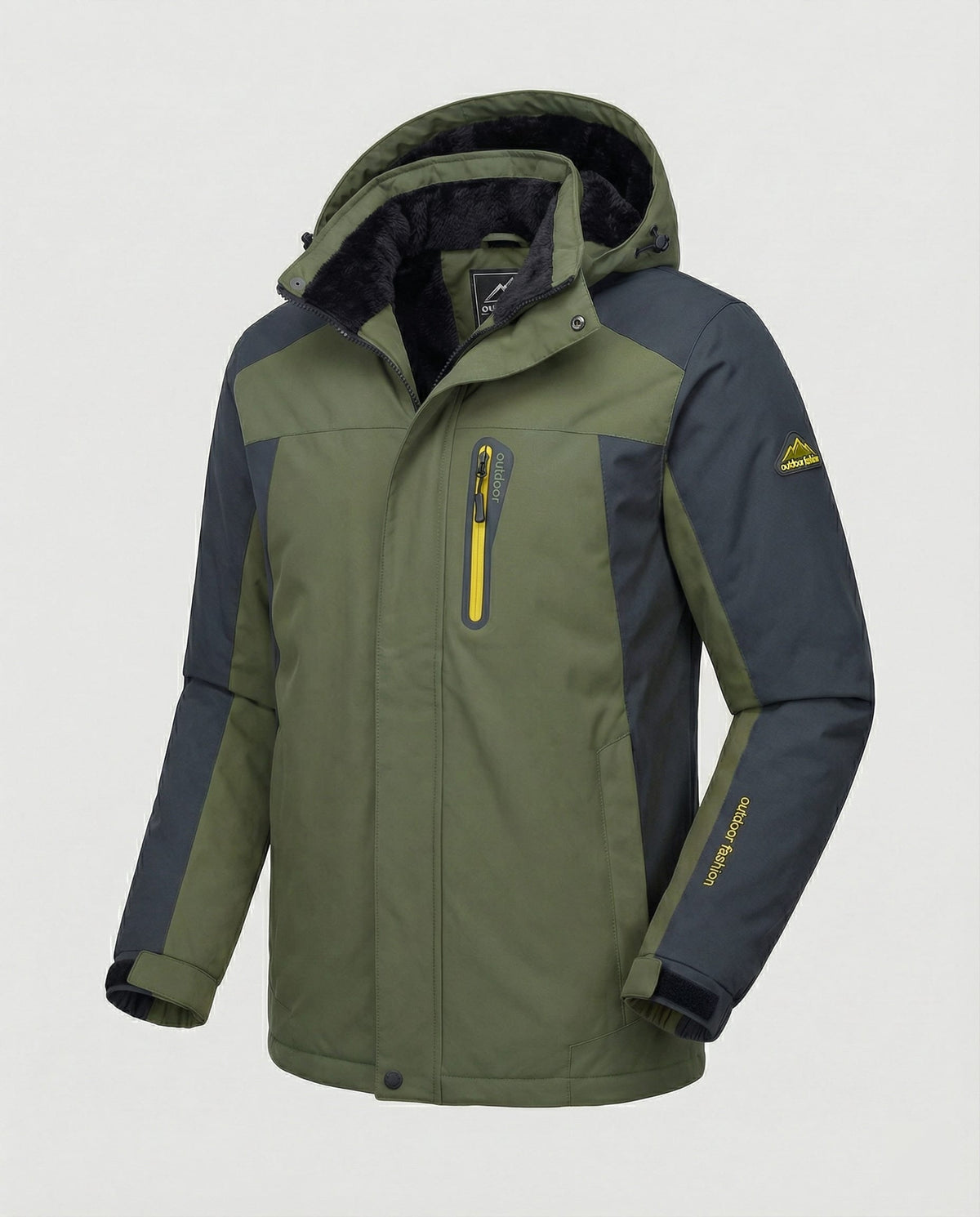 Logan Fleece Lined Waterproof Ski Jacket For Winter_7