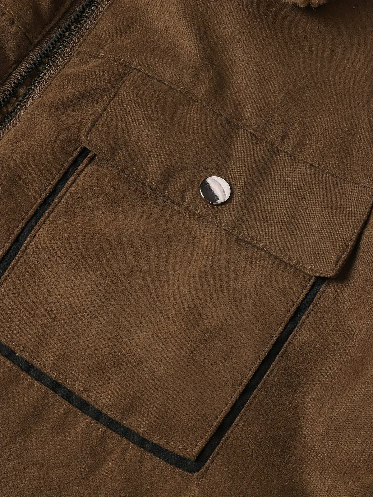 Carlos Sherpa Lined Faux Suede Trucker Jacket_6