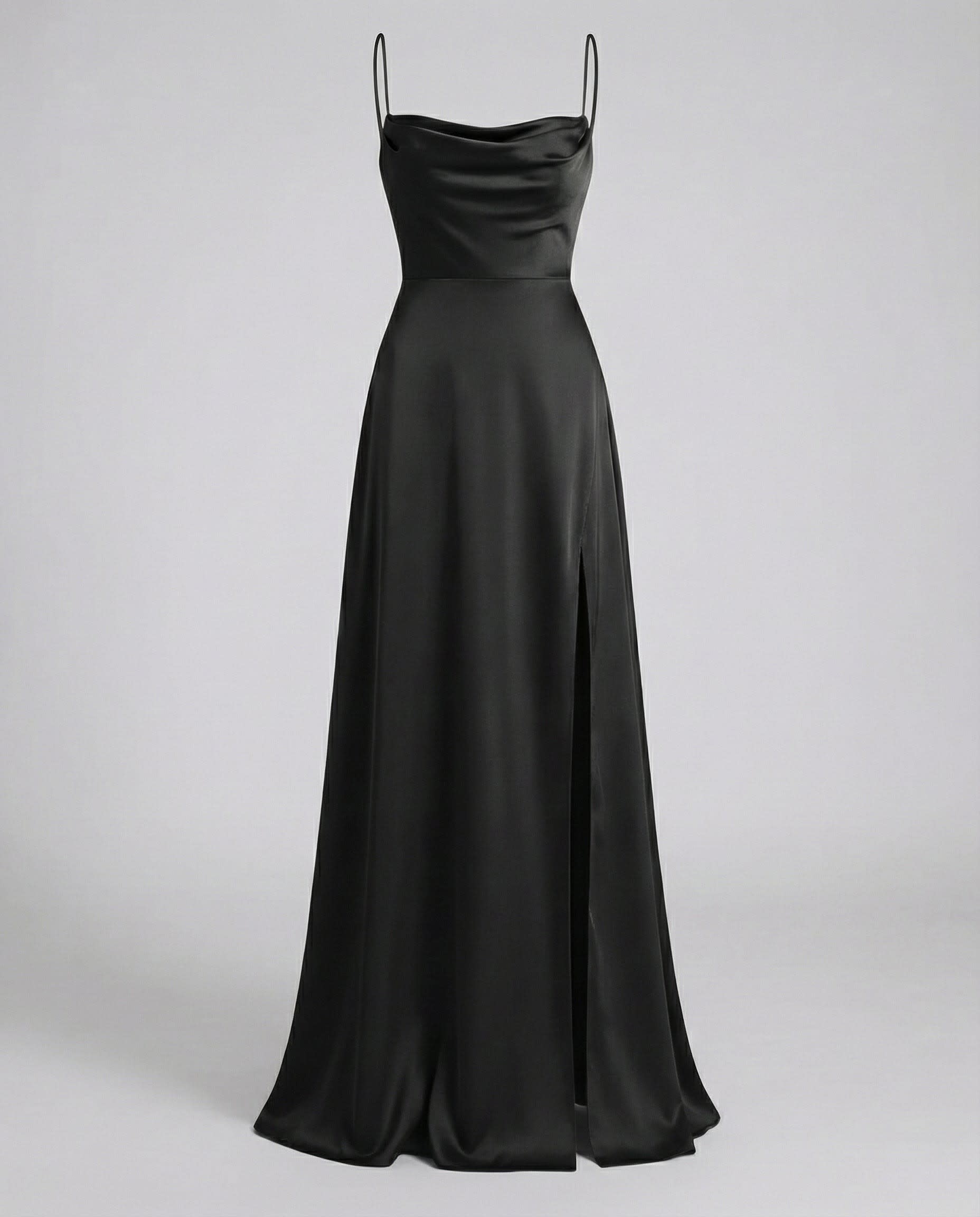 Fenella Satin Cowl Neck Side Slit Maxi Dress_10