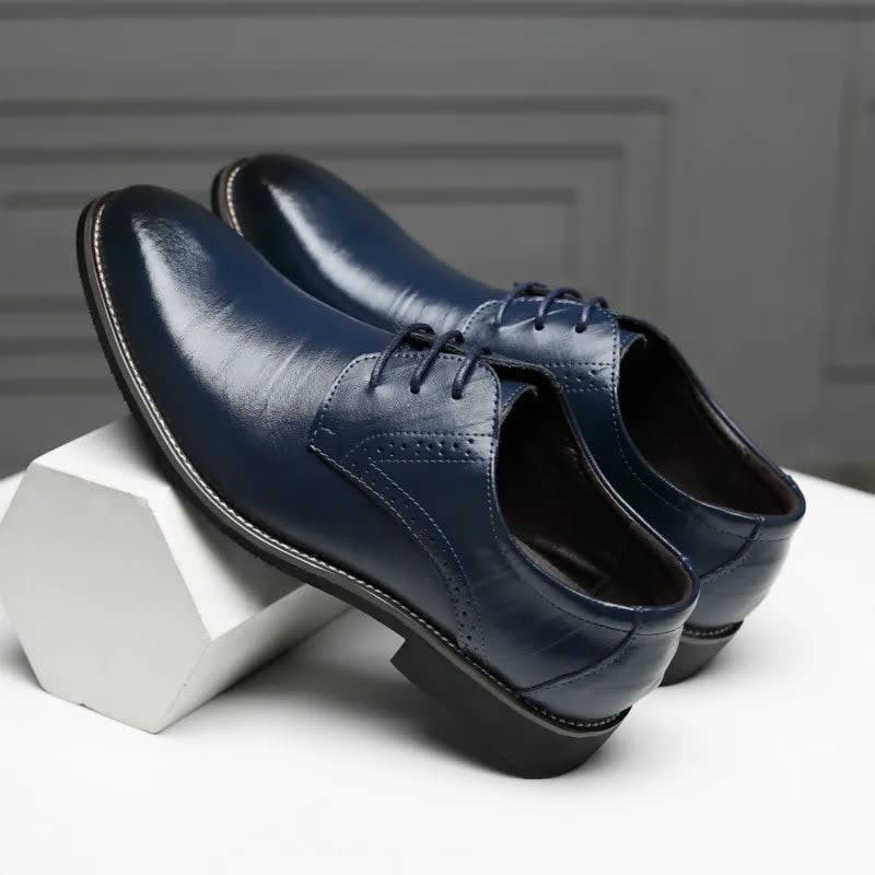 Gene Cushioned Brogue Dress Shoes_13