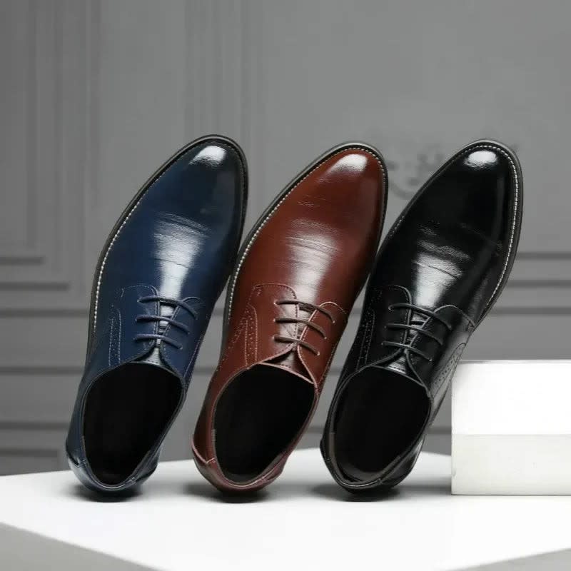 Gene Cushioned Brogue Dress Shoes_17