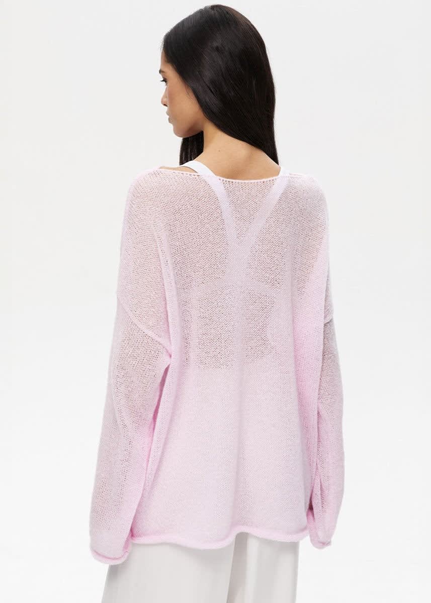 Palmer Sheer Oversized Knit Sweater_3