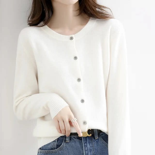 Marlowe Button Front Knit Cardigan_9