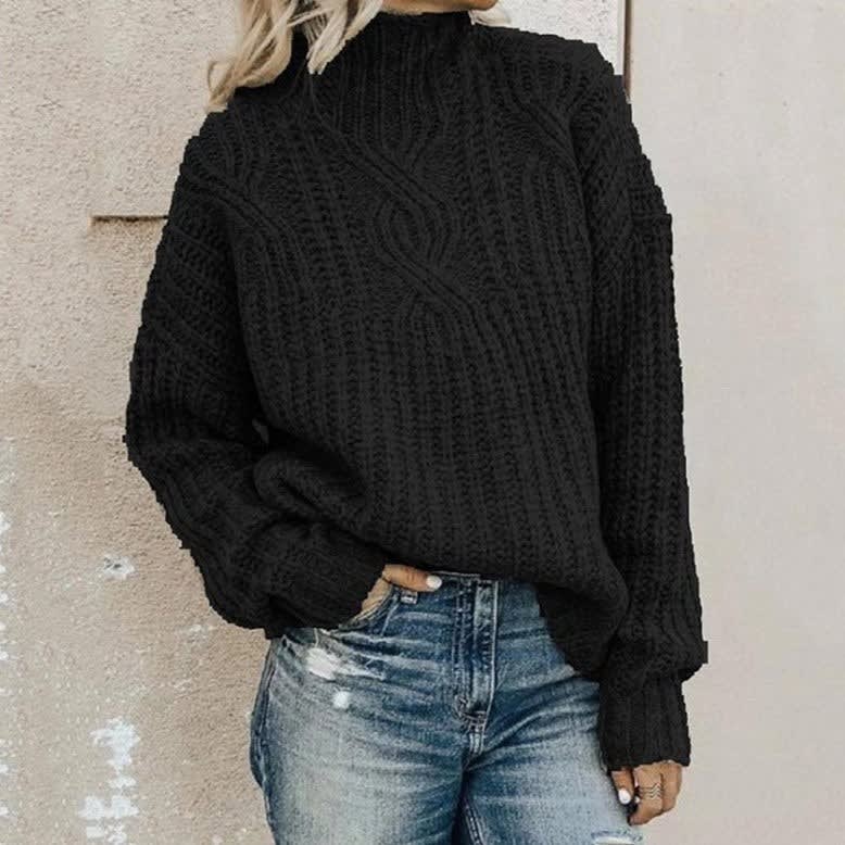 Jordana Chunky Cable Knit Mock Neck Sweater_5