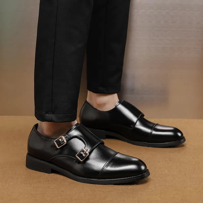 Gary Double Monk Strap Dress Shoes_4