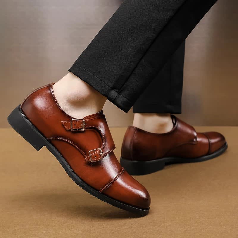 Gary Double Monk Strap Dress Shoes_6