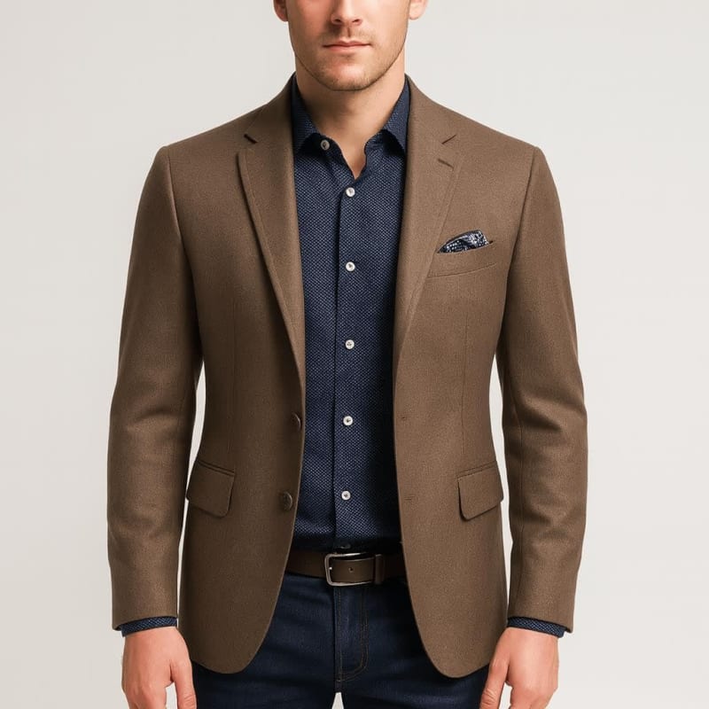 Jason Wool Blend Notch Lapel Blazer_1