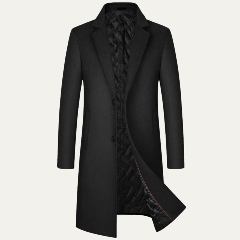 Jeffrey Longline Single Breasted Overcoat_1