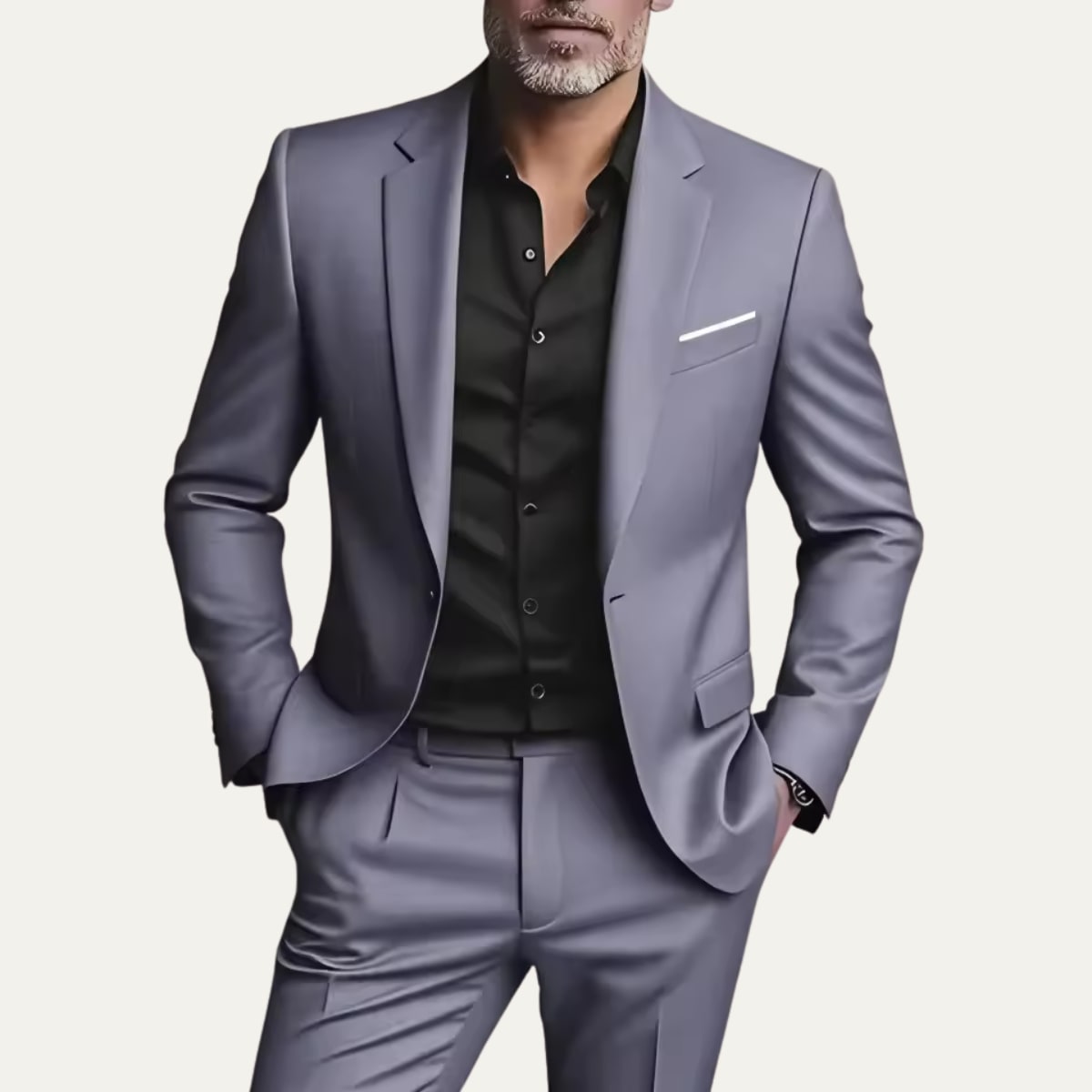 Brad Slim Fit Business Suit_5